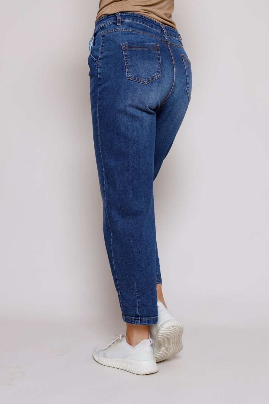 Women Suzy D Trousers | Boyfriend Jeans-Denim