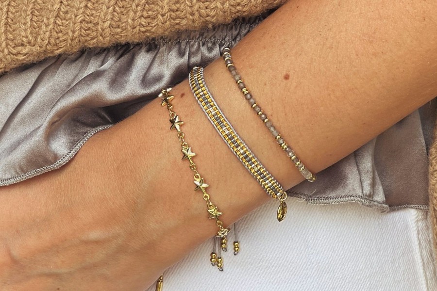 Women Boho Betty Bracelets | Starshine Bracelet-Grey