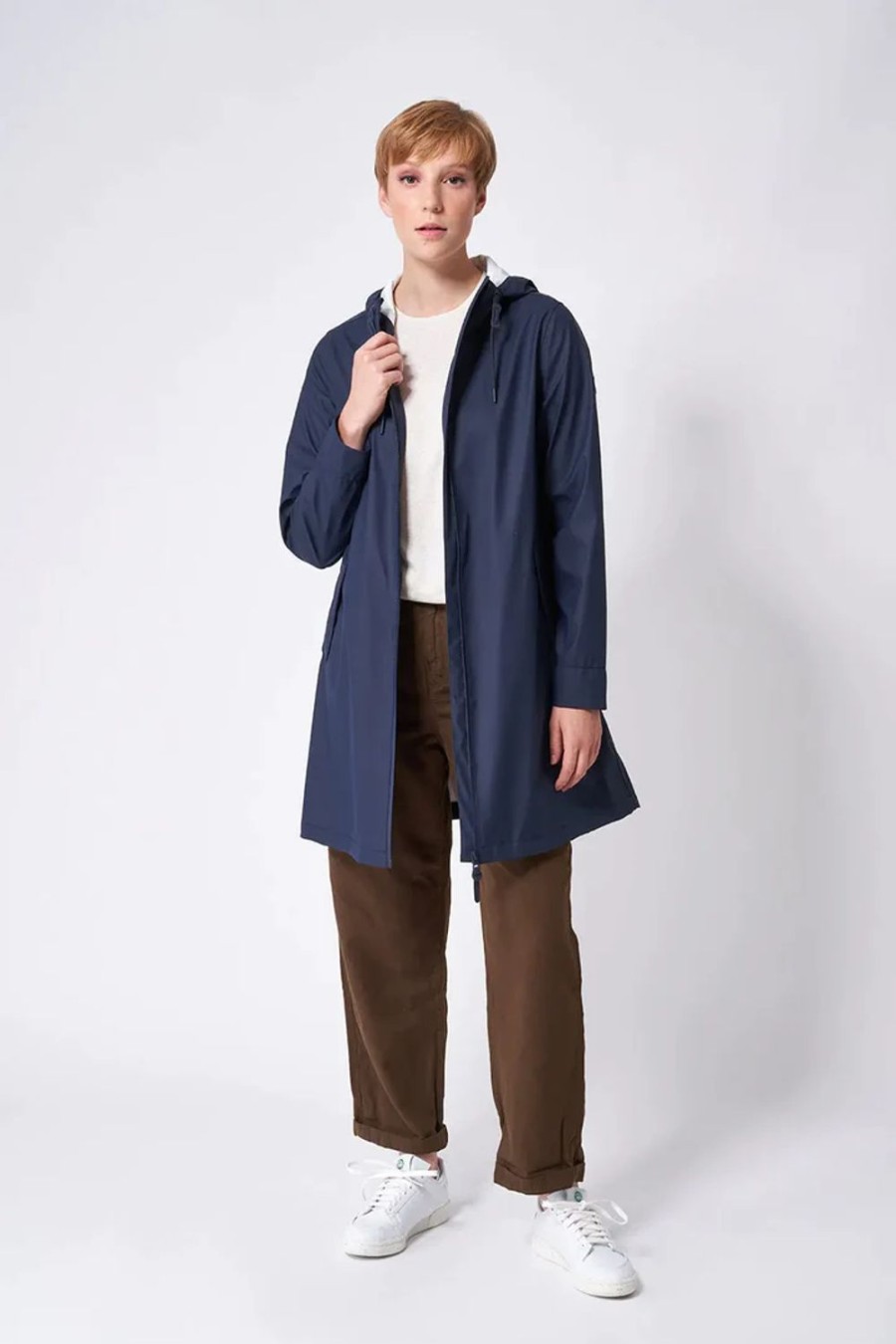 Women Tanta Coats | Nuovola Coat-Navy