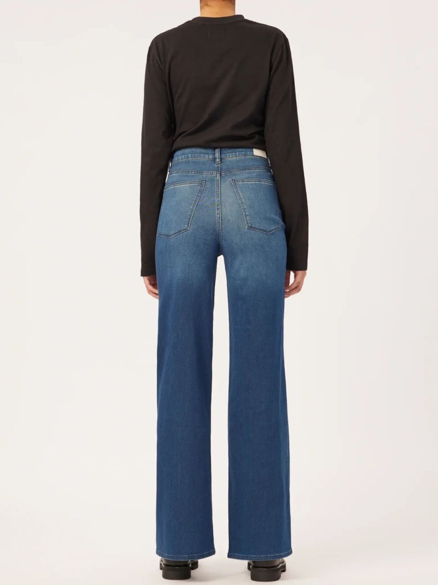 Women DL1961 Jeans | Hepburn Wide Leg Jean-Oriena