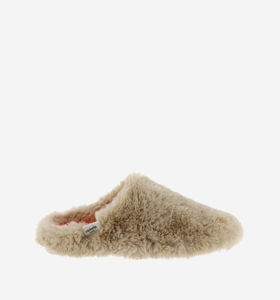 Women Victoria Slippers | Pelo Slippers-Beige