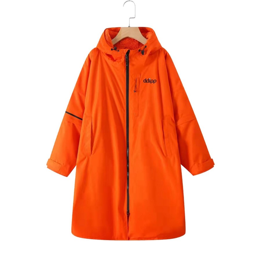 Women Doodie Stark Coats | Sea Monster Coat-Orange