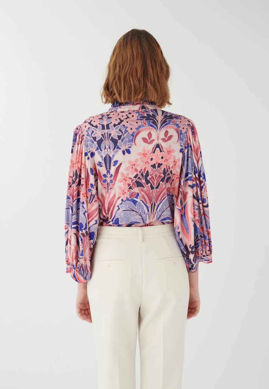 Women Dea Kudibal Tops | Myrla Blouse-Palazzo Sapphire