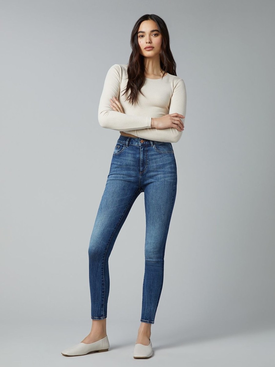 Women DL1961 Jeans | Farrow High Rise Ankle Skinny-Rogers