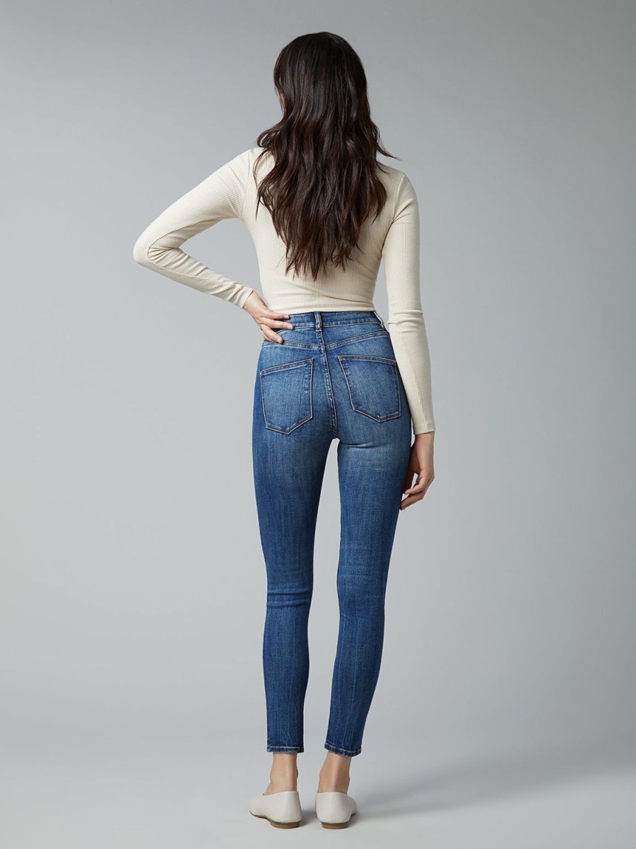 Women DL1961 Jeans | Farrow High Rise Ankle Skinny-Rogers