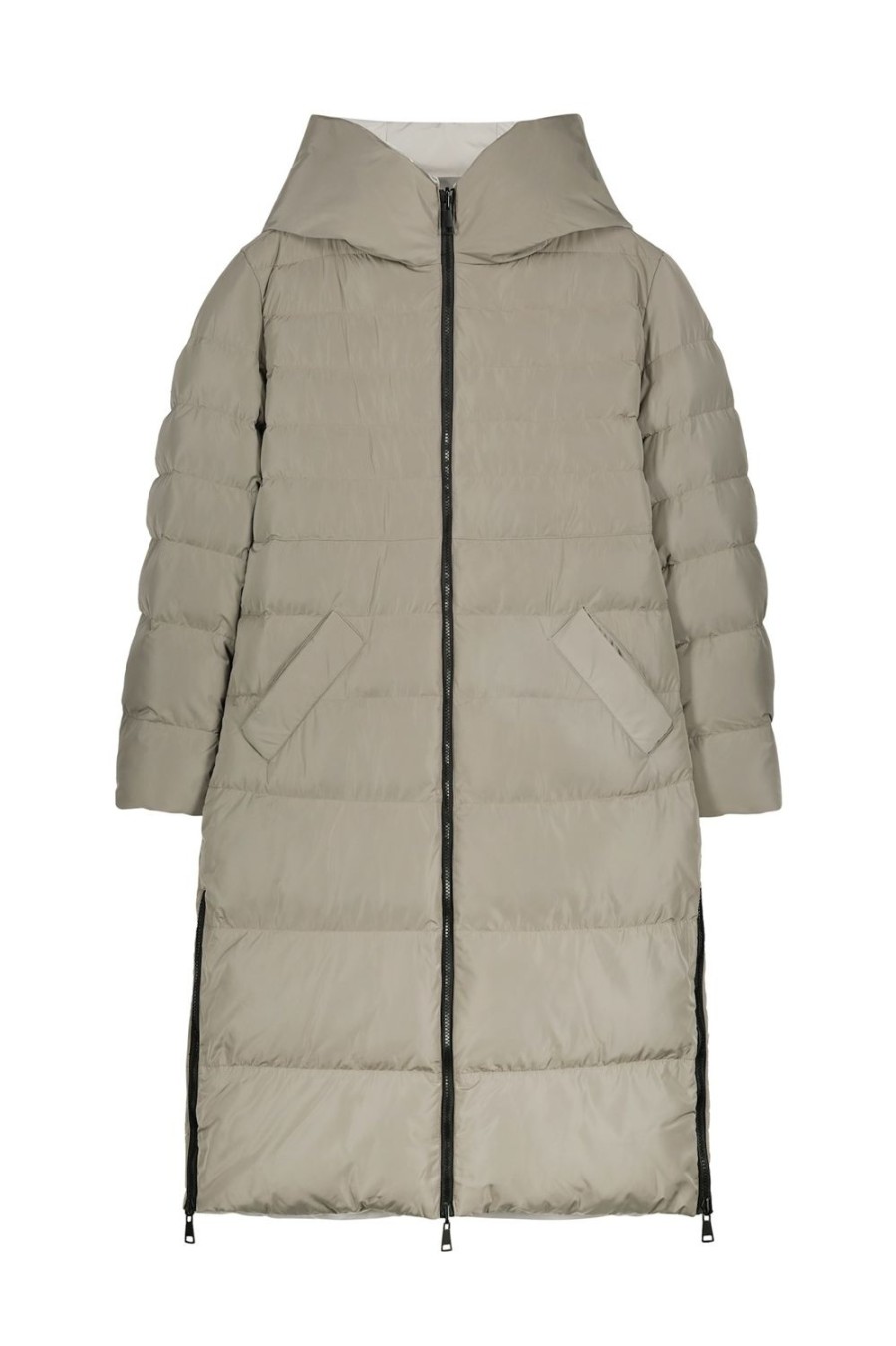 Women Rino & Pelle Coats | Keila Reversible Padded Coat-Fungi/Moonstruck