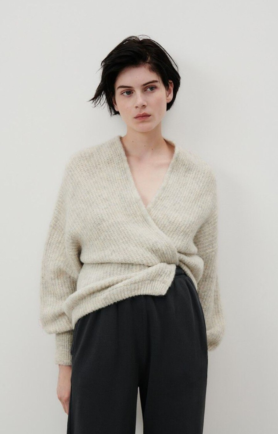 Women American Vintage Knitwear | East Cardi-Poudreuse