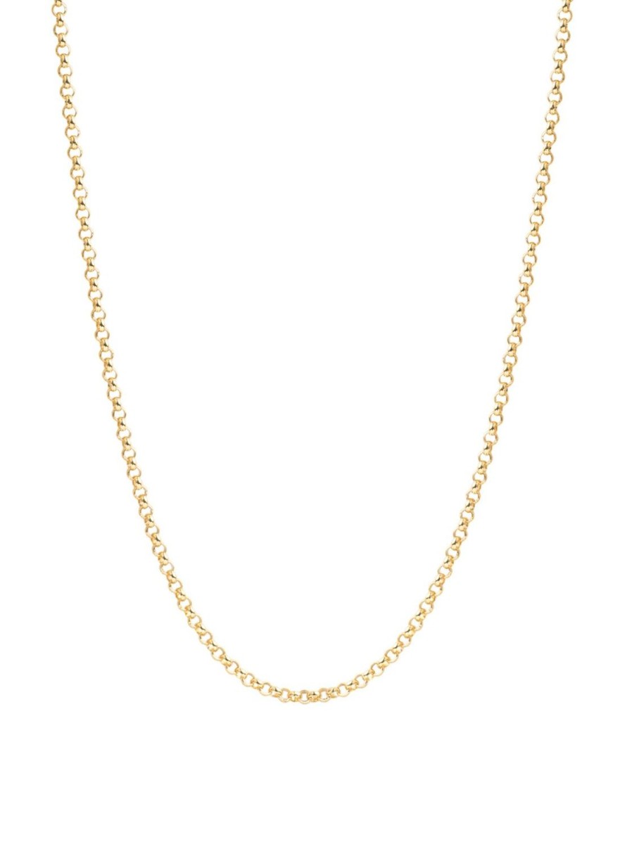 Women Tilly Sveaas Necklaces | 60Cm Gold Belcher Chain